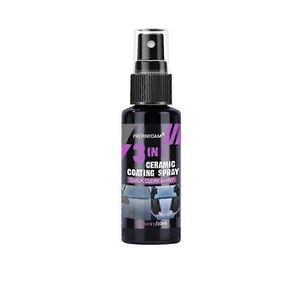 3-in-1 High Protection Nano Ceramic Coating Spray - Quick Application Car Coating for Long-Lasting Shine & Durable Finish