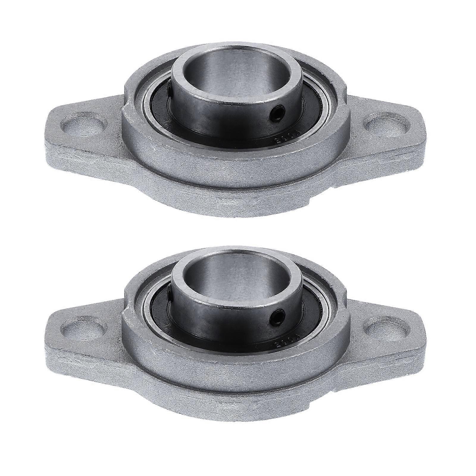 Pillow Block Flange Bearing Pillar Block Bearing Industrial Use Zinc Alloy Improve Work Efficiency 1 Set