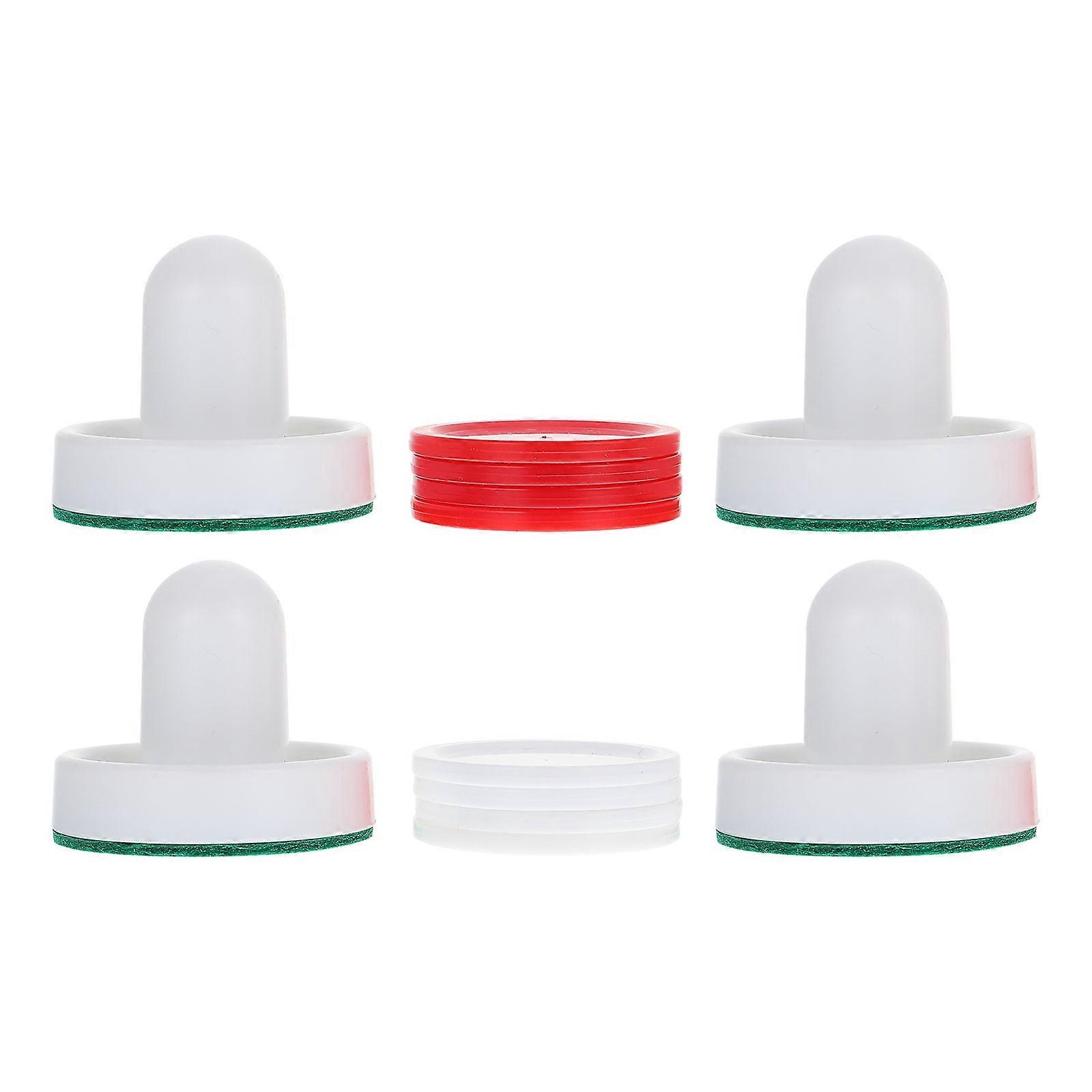 Air Hockey Set Table Hockey Pucks For Players Assorted Color 6x6cm Size 2 Sets