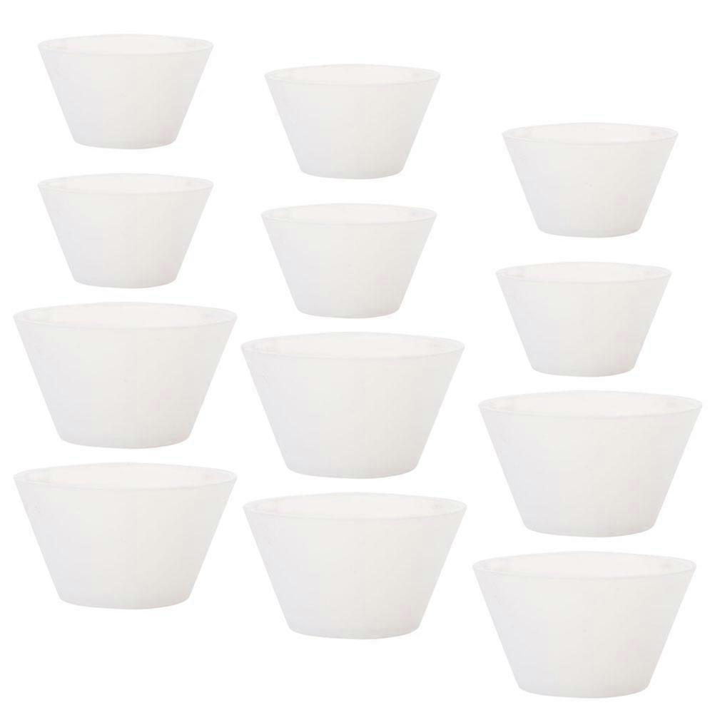 20pcs Reusable Silicone Mixing Cups for DIY Crafts & Epoxy Projects Large & Small Sizes for Jewelry Making & Creative Work