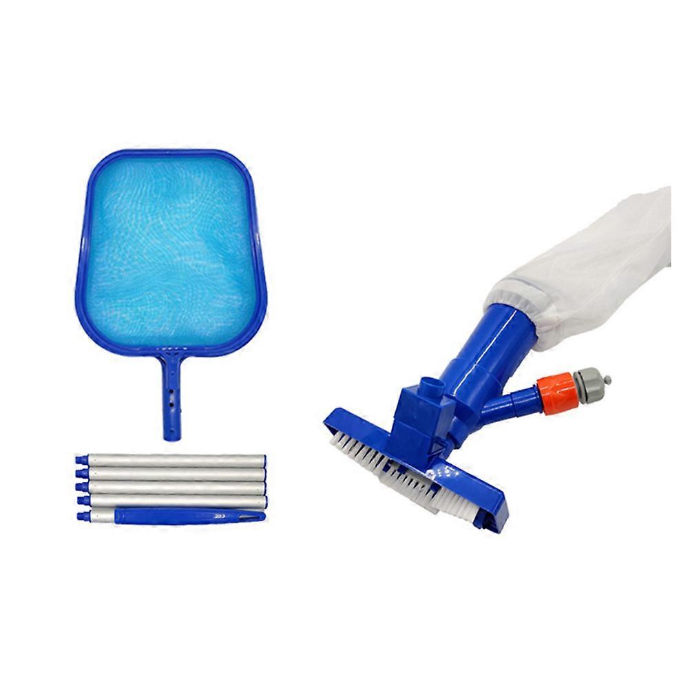 Durable Swimming Pool Cleaning Tool Set with Vacuum Cleaner for Pool in Assorted Color