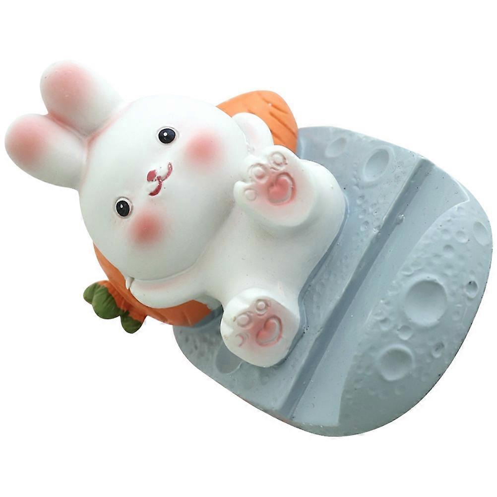 Creative Mobile Phone Stand Rabbit Shape Hand Free Support 8.5X6.8X6CM Resin Material 1Pcs
