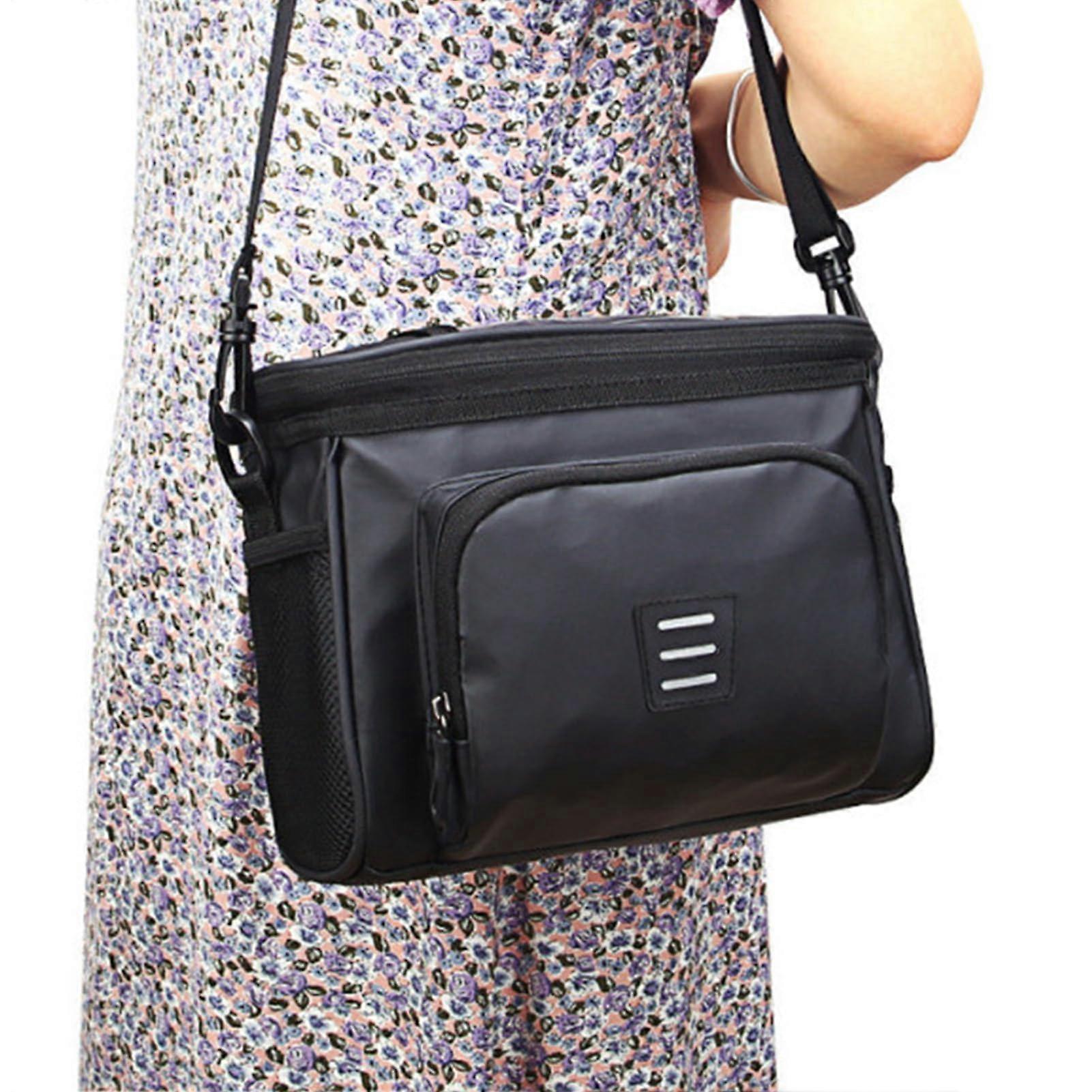 Motorcycle Handlebar Bag, Waterproof Large Front Bicycle Storage Bag