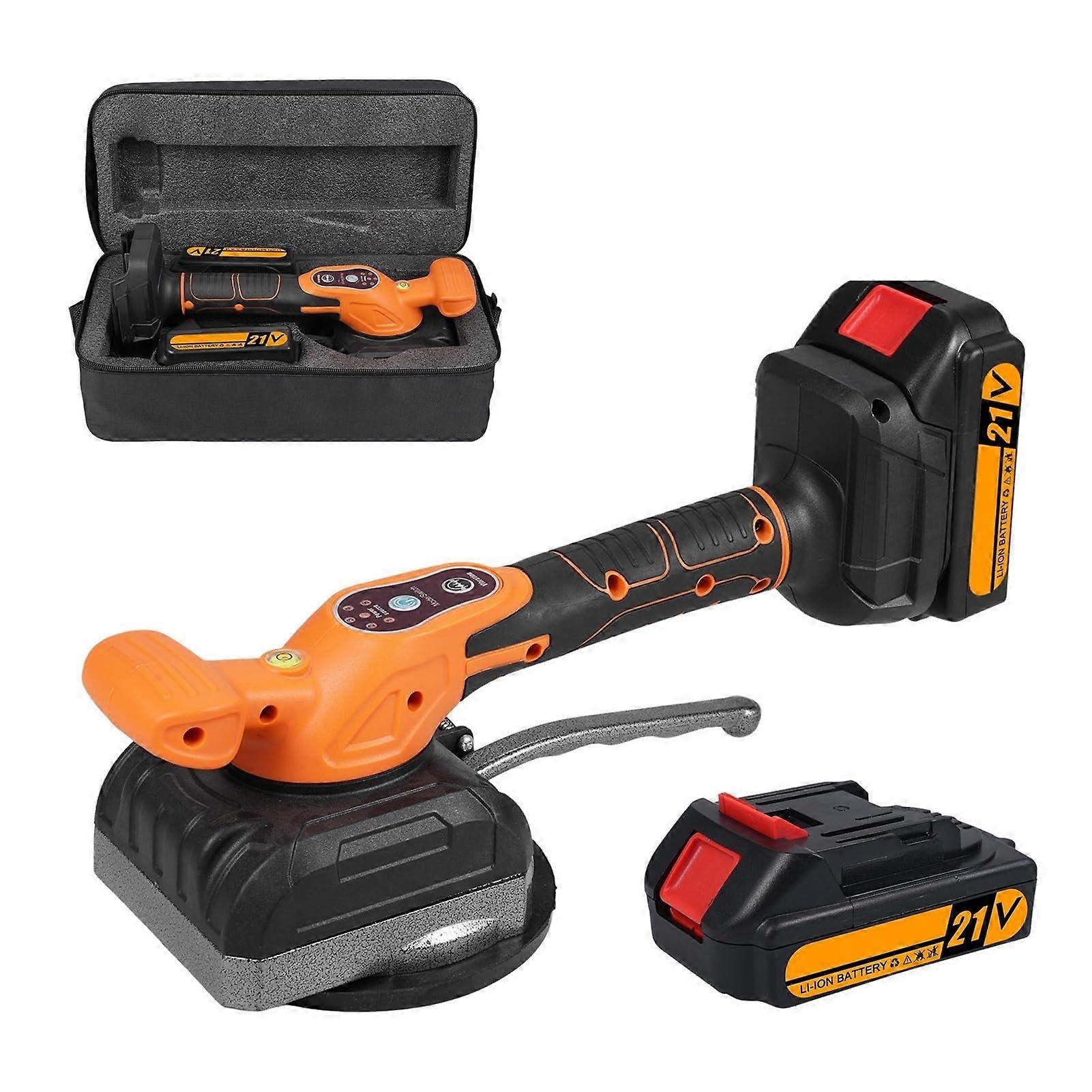 Tile Laying Machine, Tile Vibration Leveling Machine, 21V, Tile Tile Tool with 5 Adjustable Speeds, Load Capacity, Laying Wall and Floor Tiles