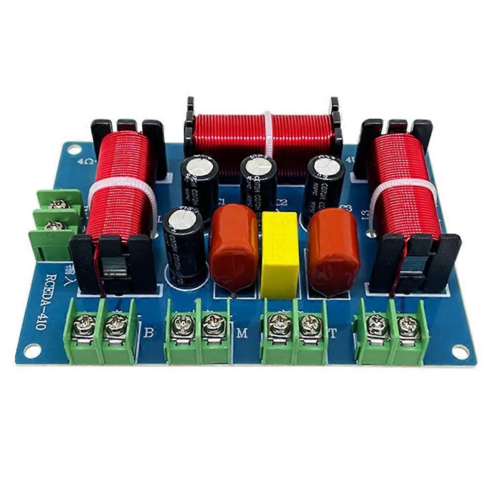 200W Speaker Crossover, Double Treble Midrange Bass, 4Way Speaker, Audio Frequency Divider, Home Theater Speaker Divider Ref: 9618