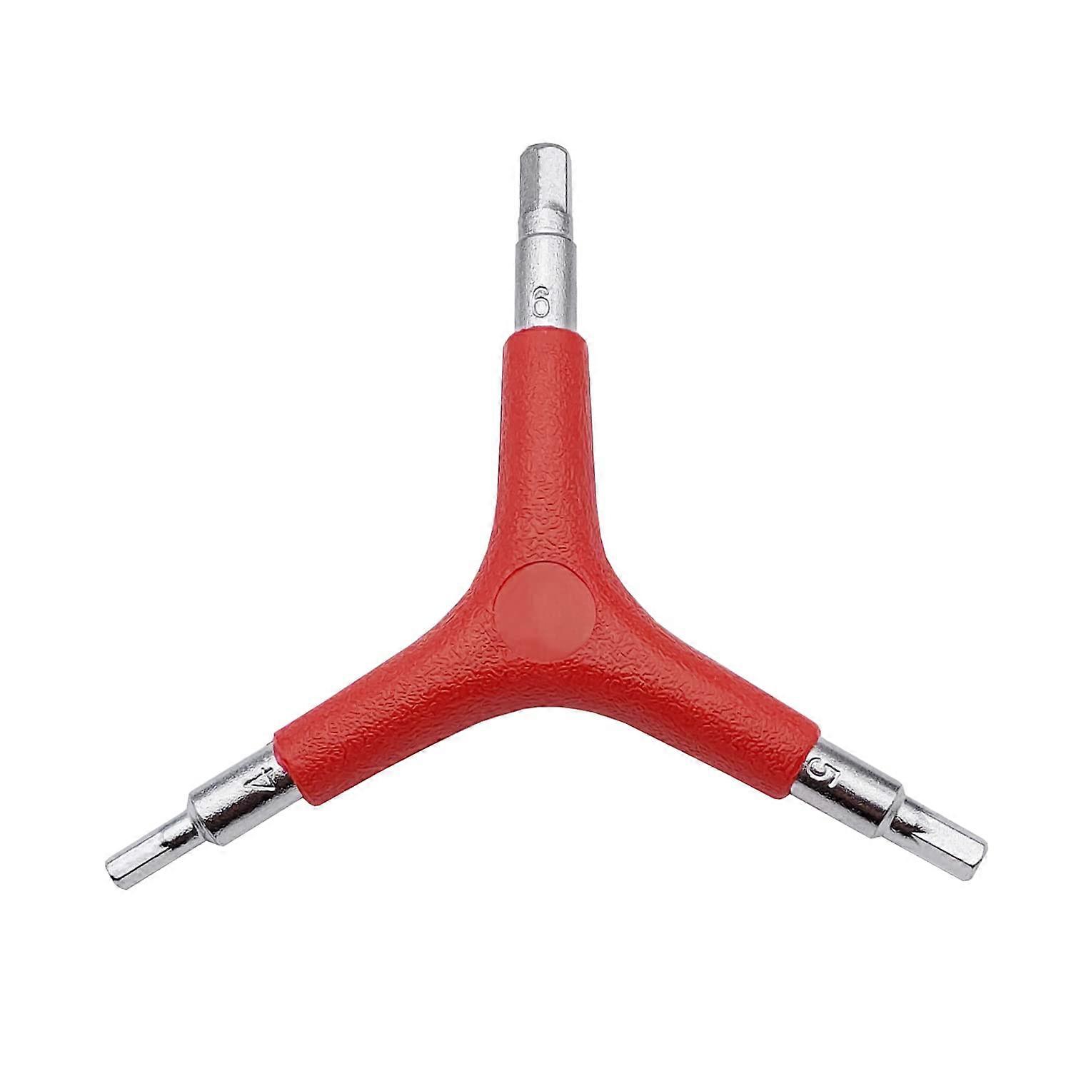 Universal Hex Wrench for Bicycle Maintenance Kit - 4/5/6mm Allen Key Set for Road and Mountain Bikes, Durable Construction
