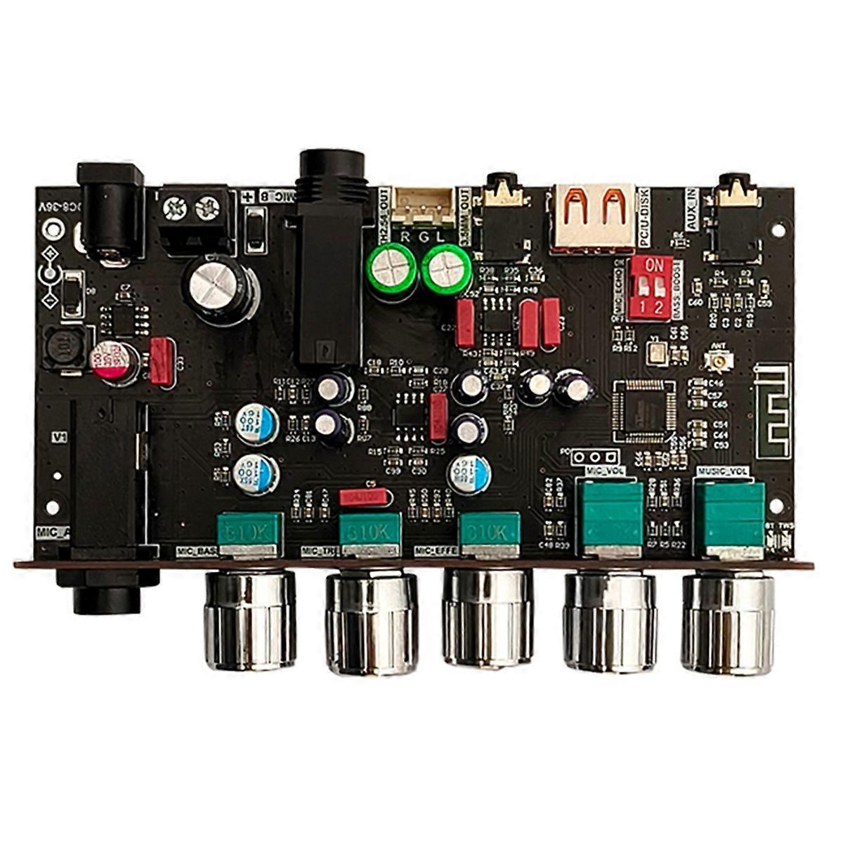 Front Effect Microphone Singing with Bluetooth USB Decode Board(B)