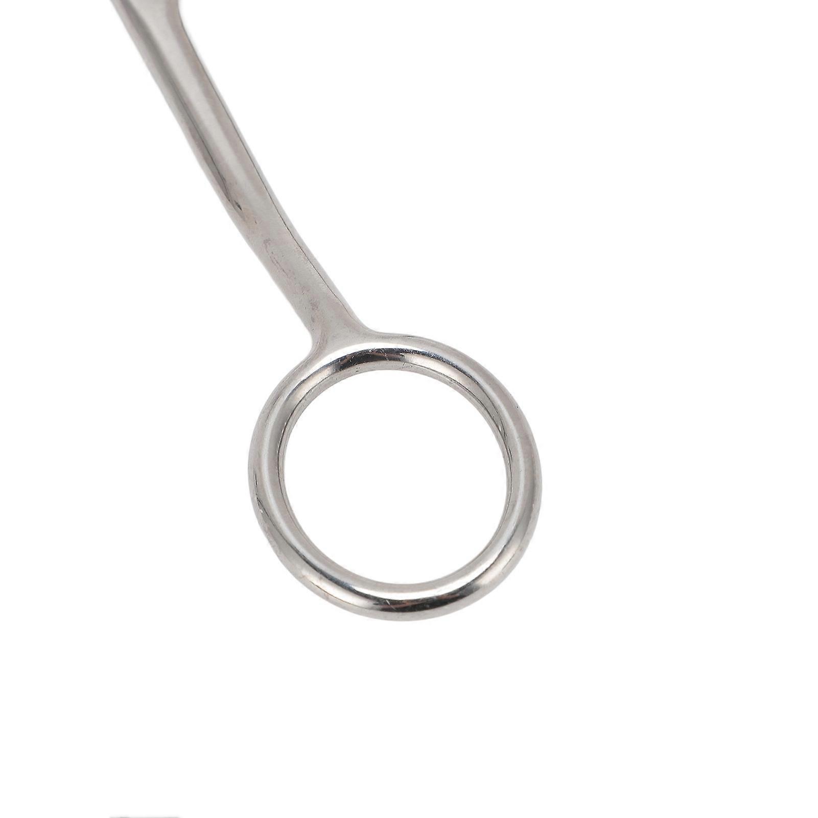Duckbill Scissors Applique for Carpet Tufting Embroidery Fabric Sewing Double Bent Curved Offset Handle 6in