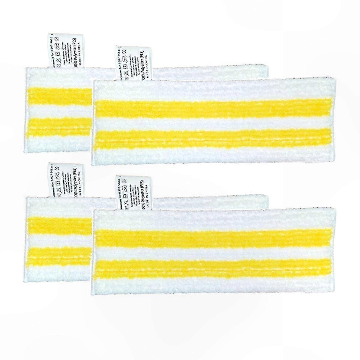 Microfiber Cleaning Cloths 4-Pack for Floor Mops-Compatible with Easyfix Systems
