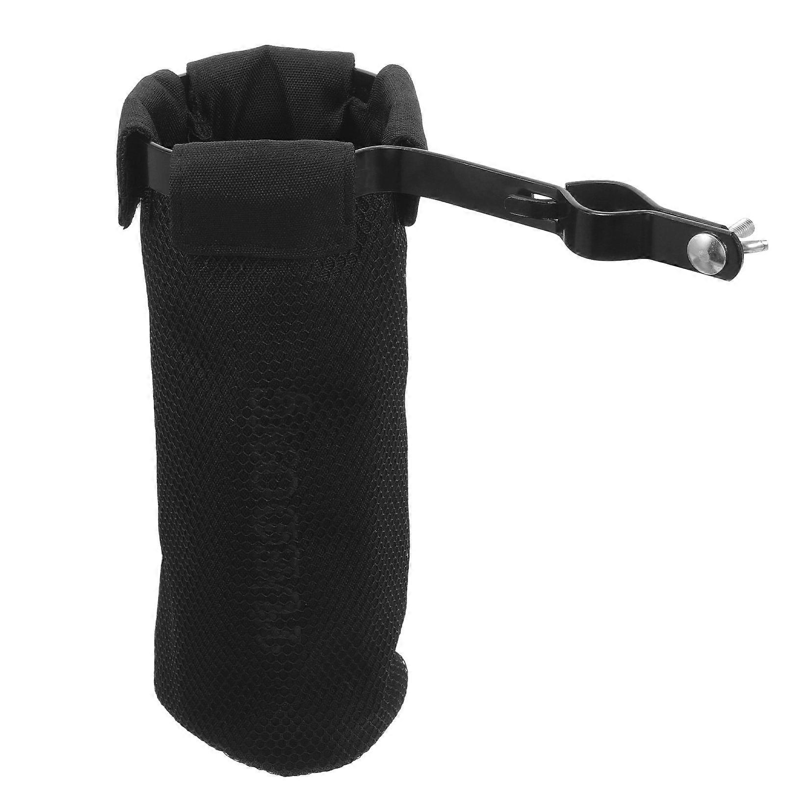 Drum Stick Bag Holder Portable Storage For Drum Set Black 26.00X23.00X10.00CM Easily Attachable 1Pcs