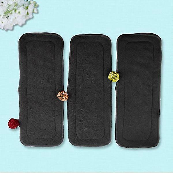 5 Pcs Reusable 4-Layer Bamboo Charcoal Baby Cloth Diapers