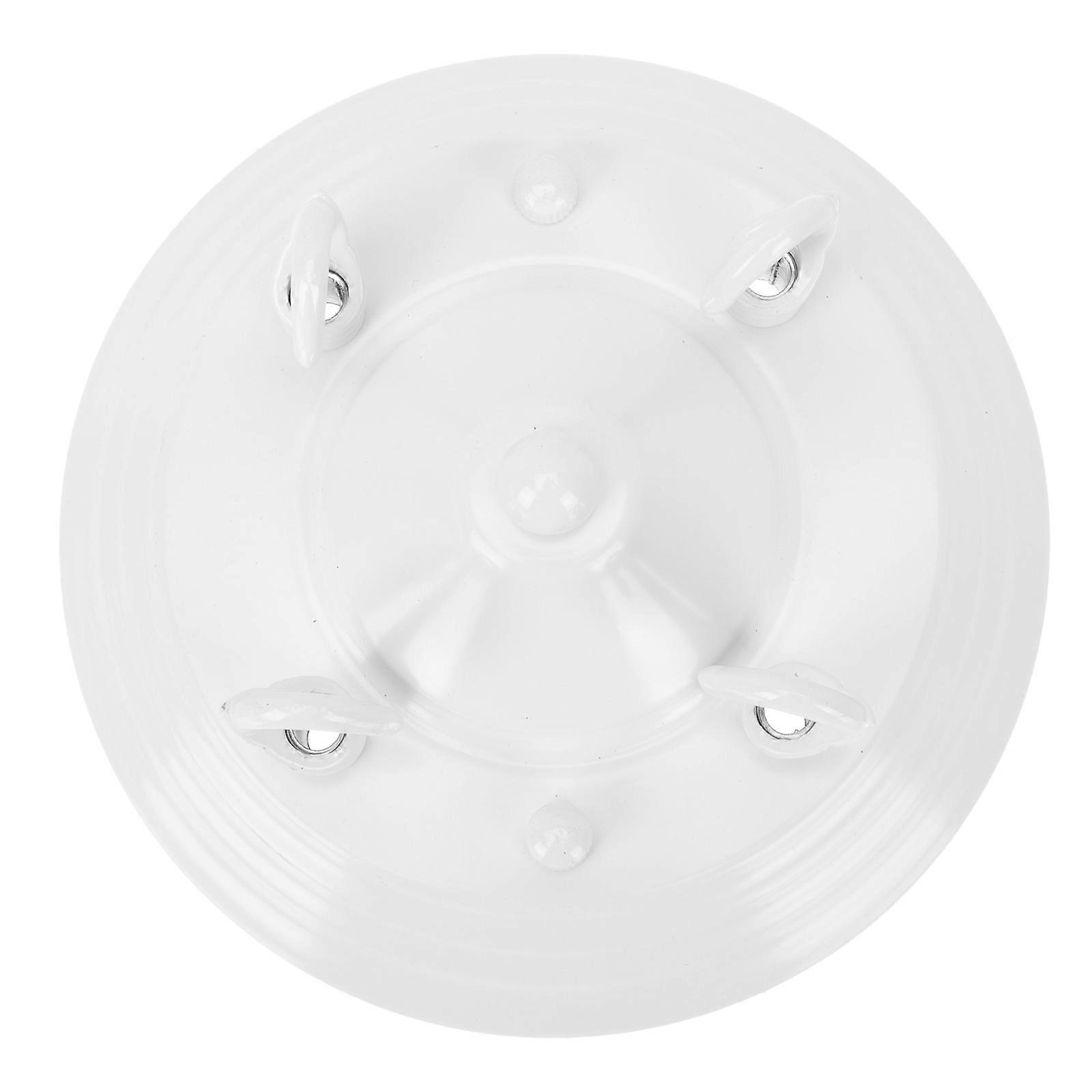 White Iron Chandelier Hook Plate for Home Use Durable and Practical 1Pc