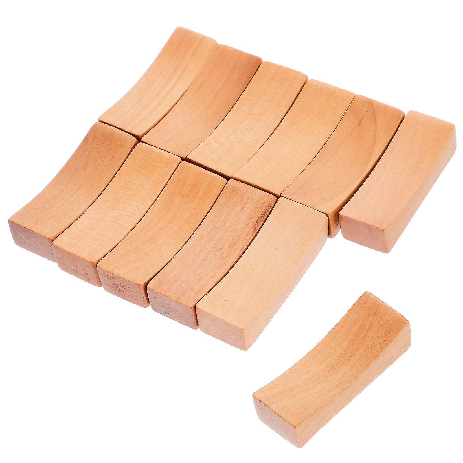 12pcs Creative Chopstick Racks for Storage Use Khaki Synthetic Material Simple Design