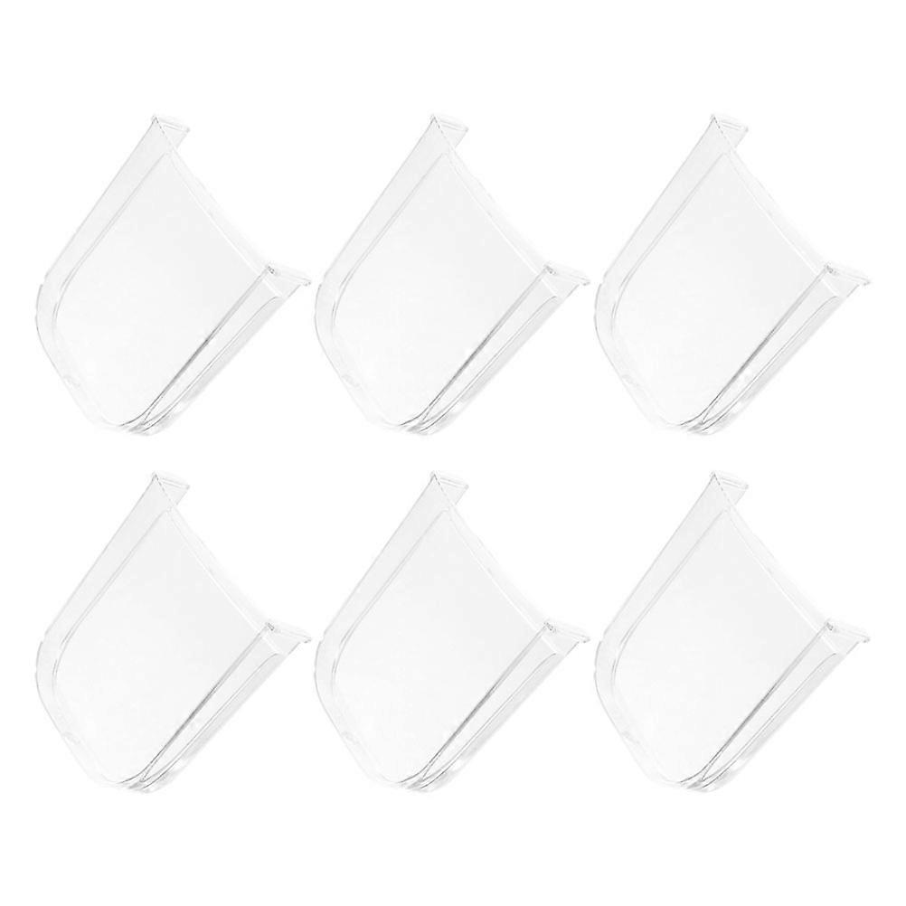 Condensation Storage Cups 6Pcs Designed For Kitchen Use Featuring Dripproof Design For Rice Cookers Transparent Color
