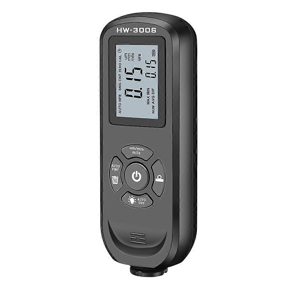 Coating Depth Gauge Portable 12X4.5cm Car Body Testing Tool for Professional Users 1 Set