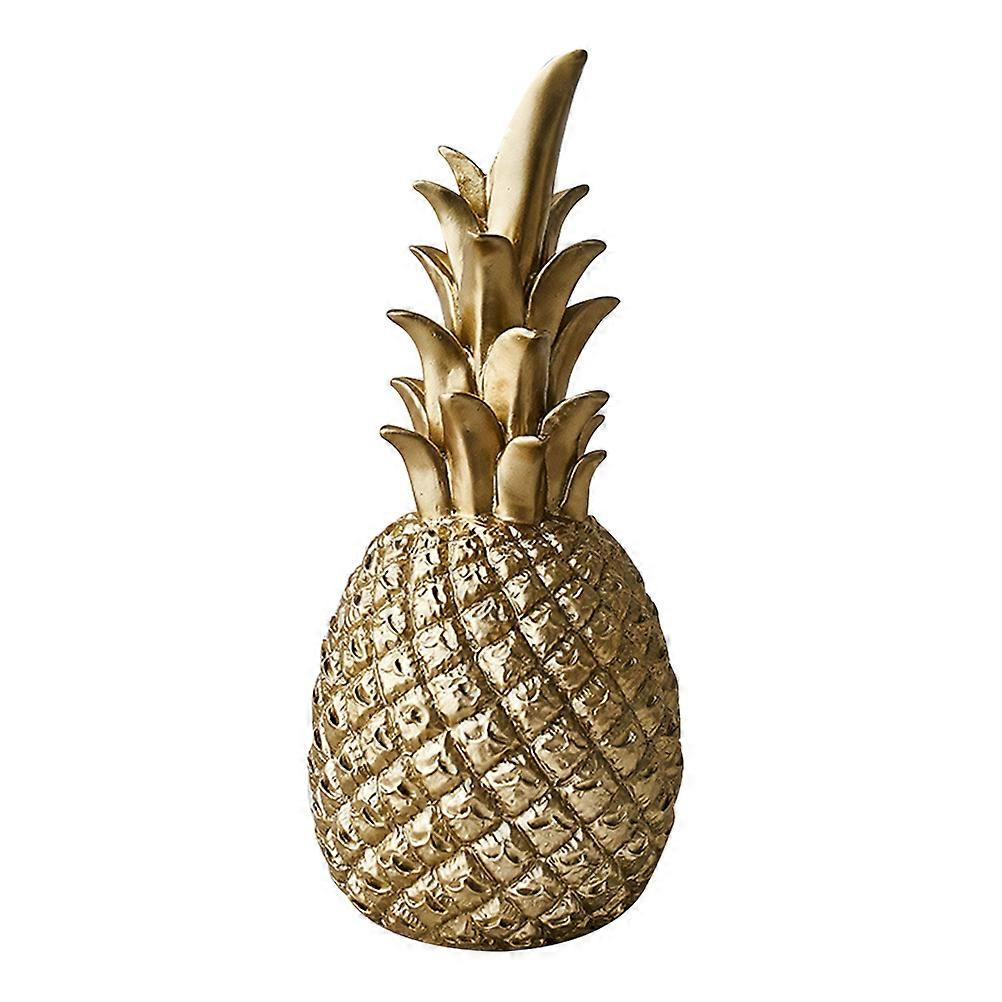Golden Pineapple Figurine Table Decor For Weddings Small Size 1Pcs