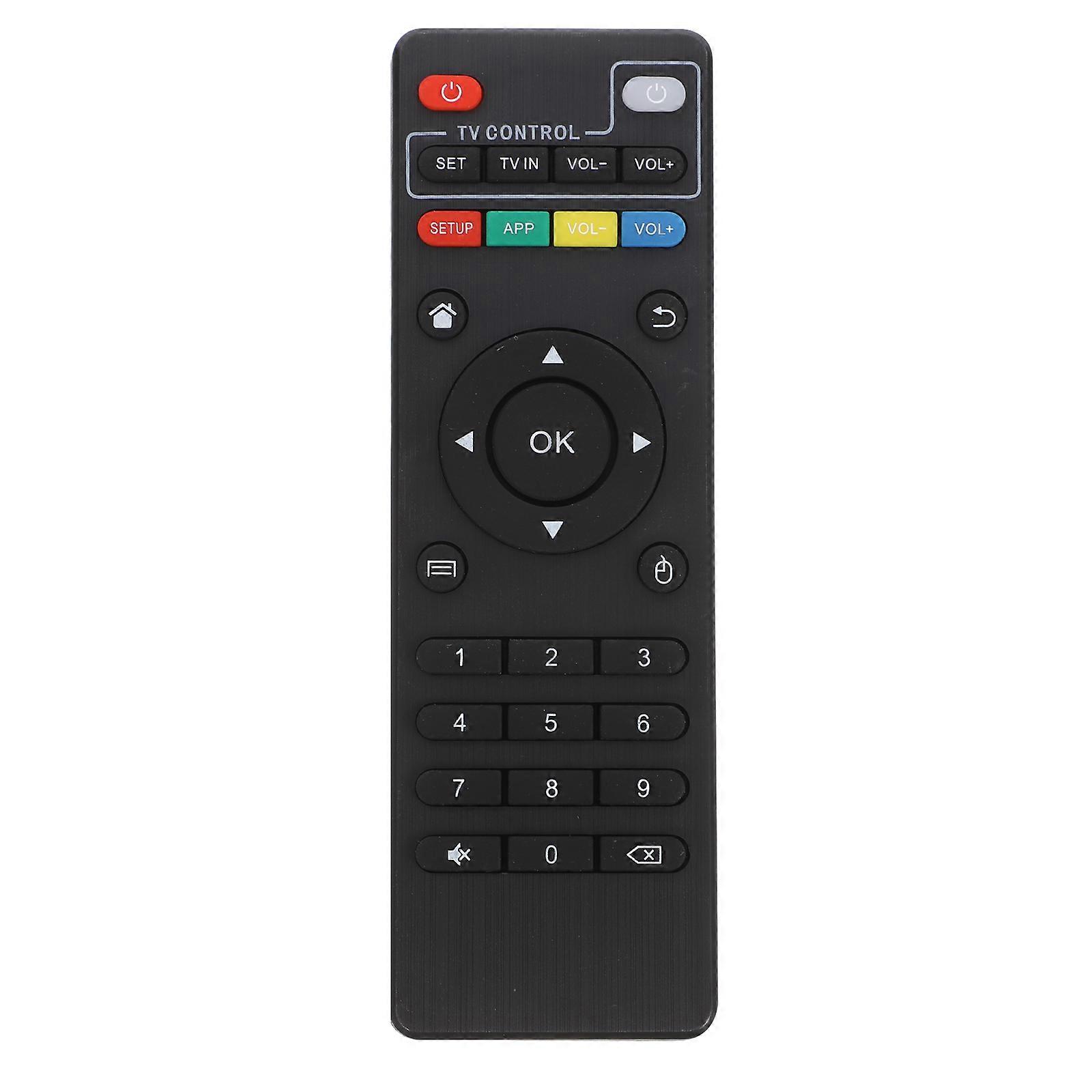 Remote Control for Compatible with Universal Tvs Designed for Adults Featuring in Black 1Pcs