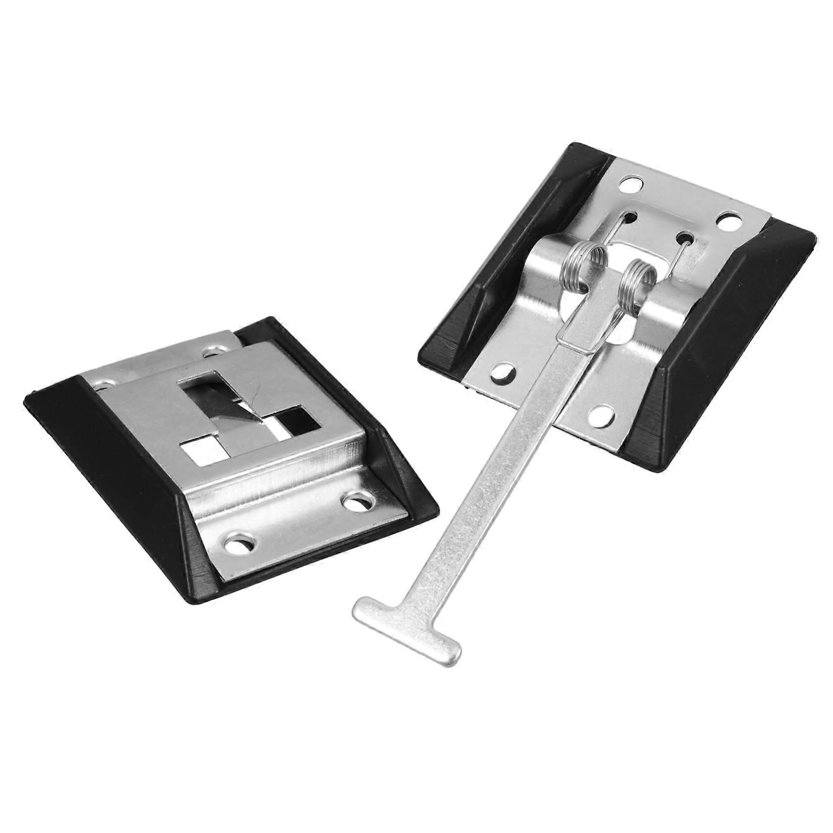 Carbon Steel Entry Door Latch - T-Style Door Catch For RVs And Vans, Robust Construction, Secure No-Wobble Closure