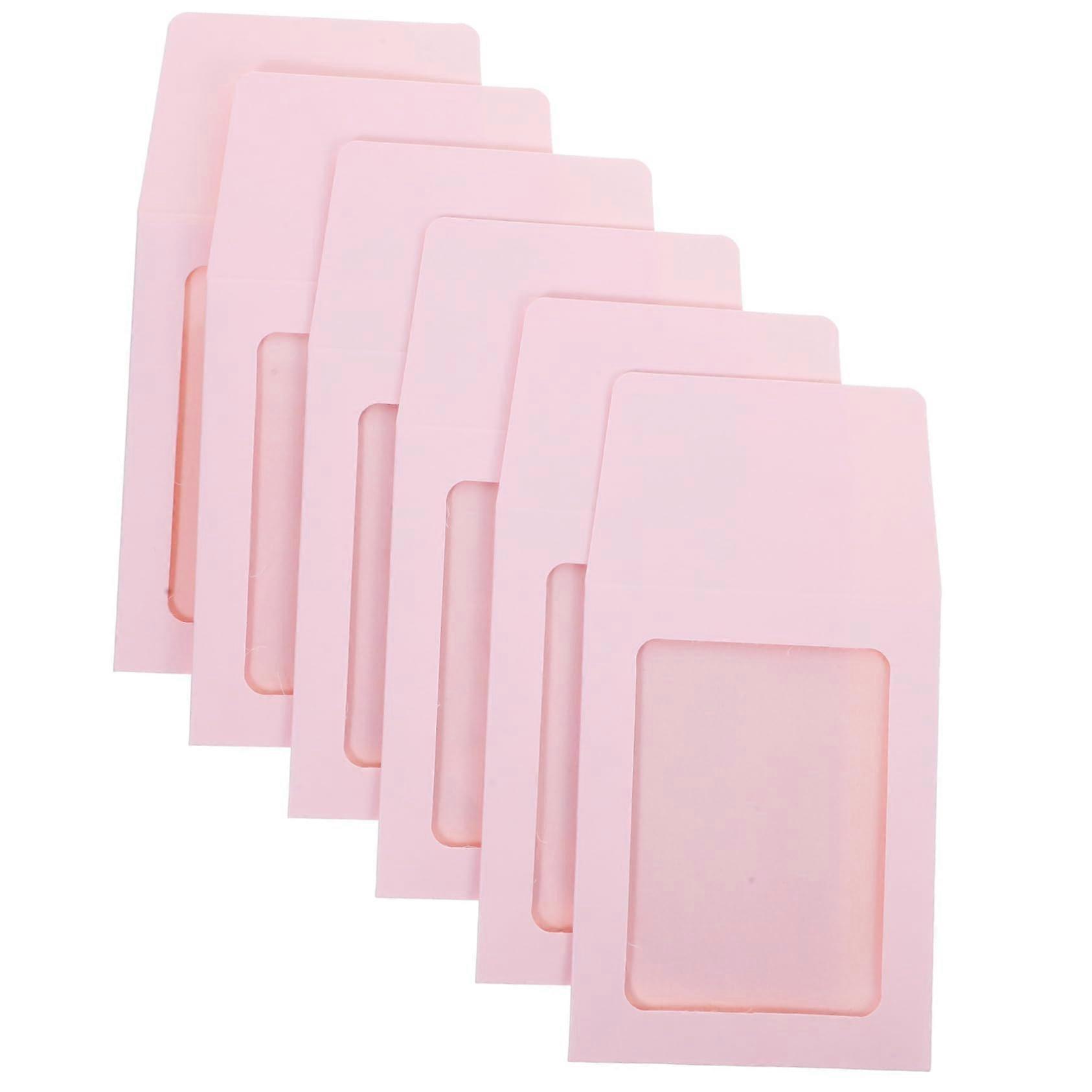 20 Pieces Macaron Color Card Holders, Portable Card Sleeves, Playing Card Sleeves