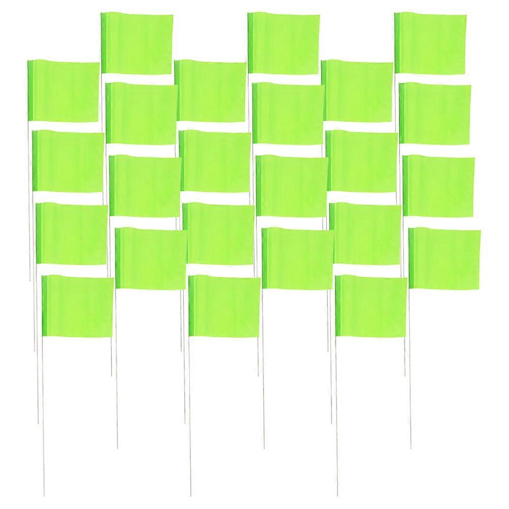 60pcs High Visibility Flags with Steel Wire Stakes for Lawn, Garden, and Outdoor Marking Projects – Easy Installation, Durable Design for Versatile