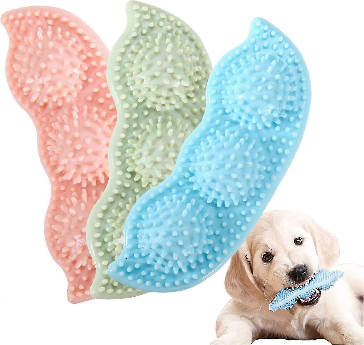 slitstark rubber set with teeth cleaning bend design - 3 pieces