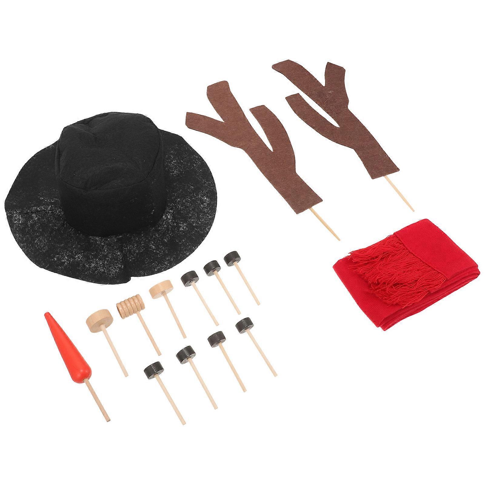 Christmas Snowman Decoration Kit – DIY Outdoor Fun, Creative Building Set for Memorable Holiday Moments