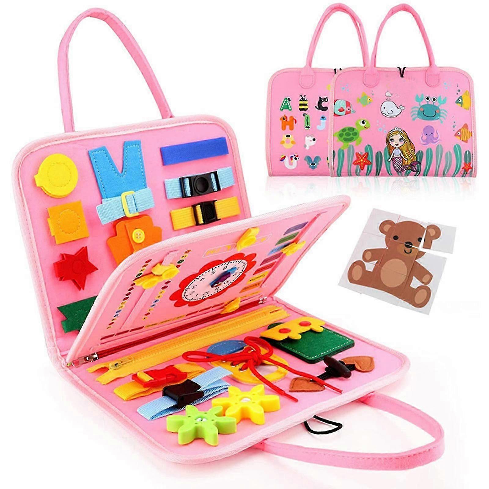 Foldable Felt Flannel Board Story Pieces Double Sided Reusable for Kids Preschool Toddlers for Early Learning, Interactive Storytelling