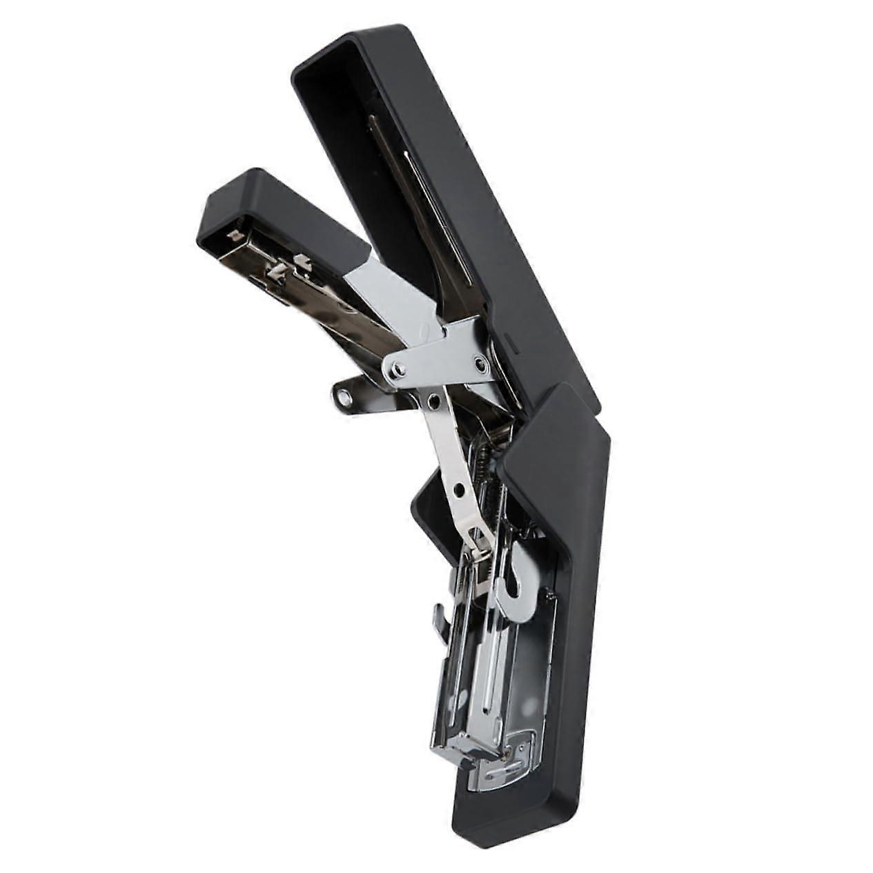 Compact stapler for office and home, ergonomic manual for effortless stapling