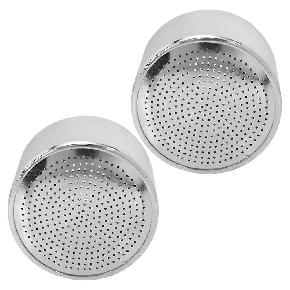 Misting Nozzle for Hose Outdoor Made of Aluminum Alloy Silver Color for Car Use 2 Pieces