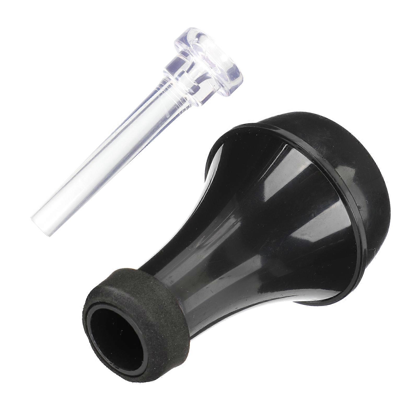 Mini Trumpet Mute Set with Mouthpiece – Lightweight, Durable & Portable Practice Silencer for Beginners – Quiet Brass Instrument Accessory