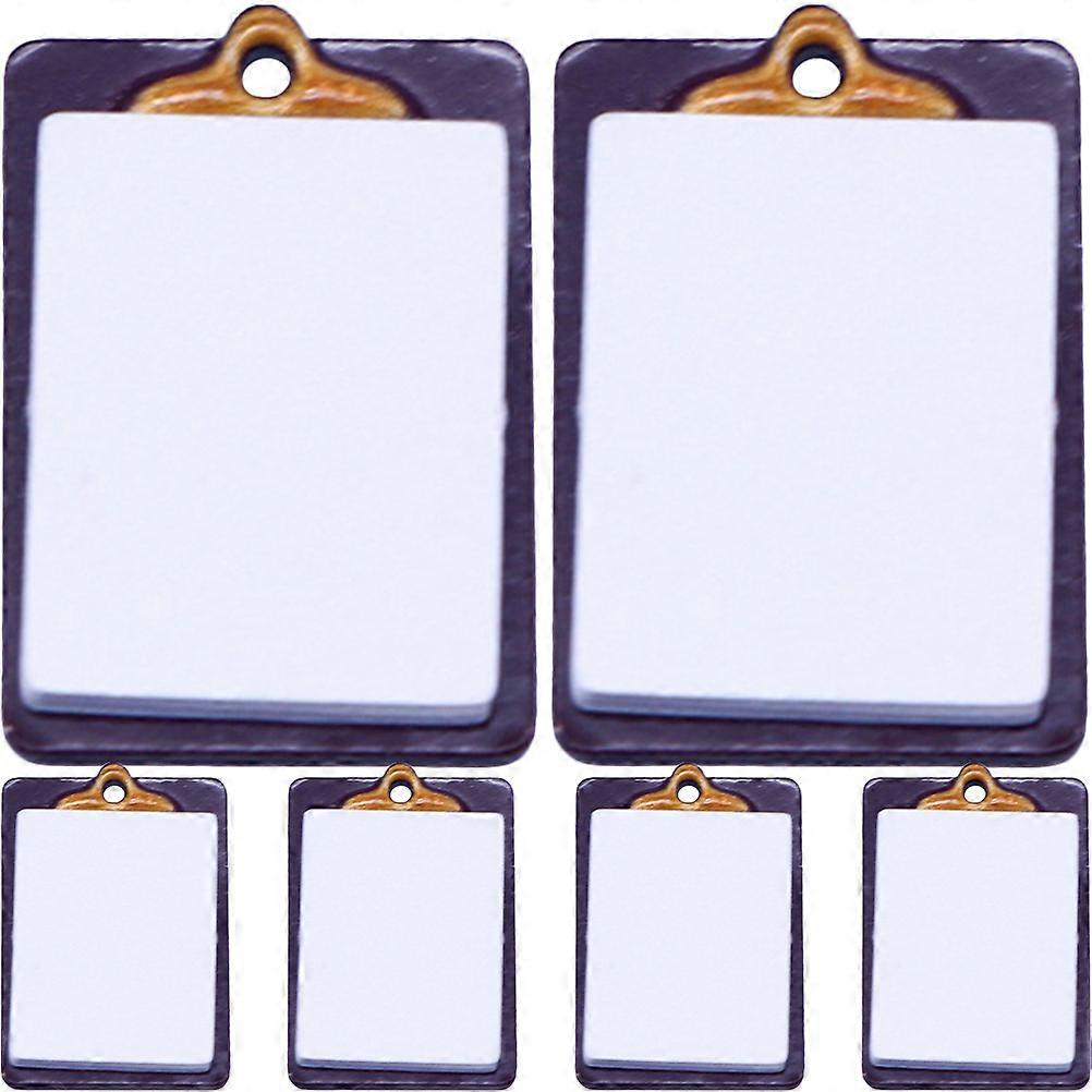 Mini Writing Board for Kids Decorated with Premium Paper 6pcs Set Small Size