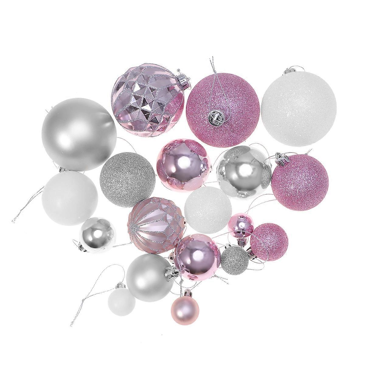 Christmas Balls Hanging Decoration 49Pcs for Tree and Indoor Display