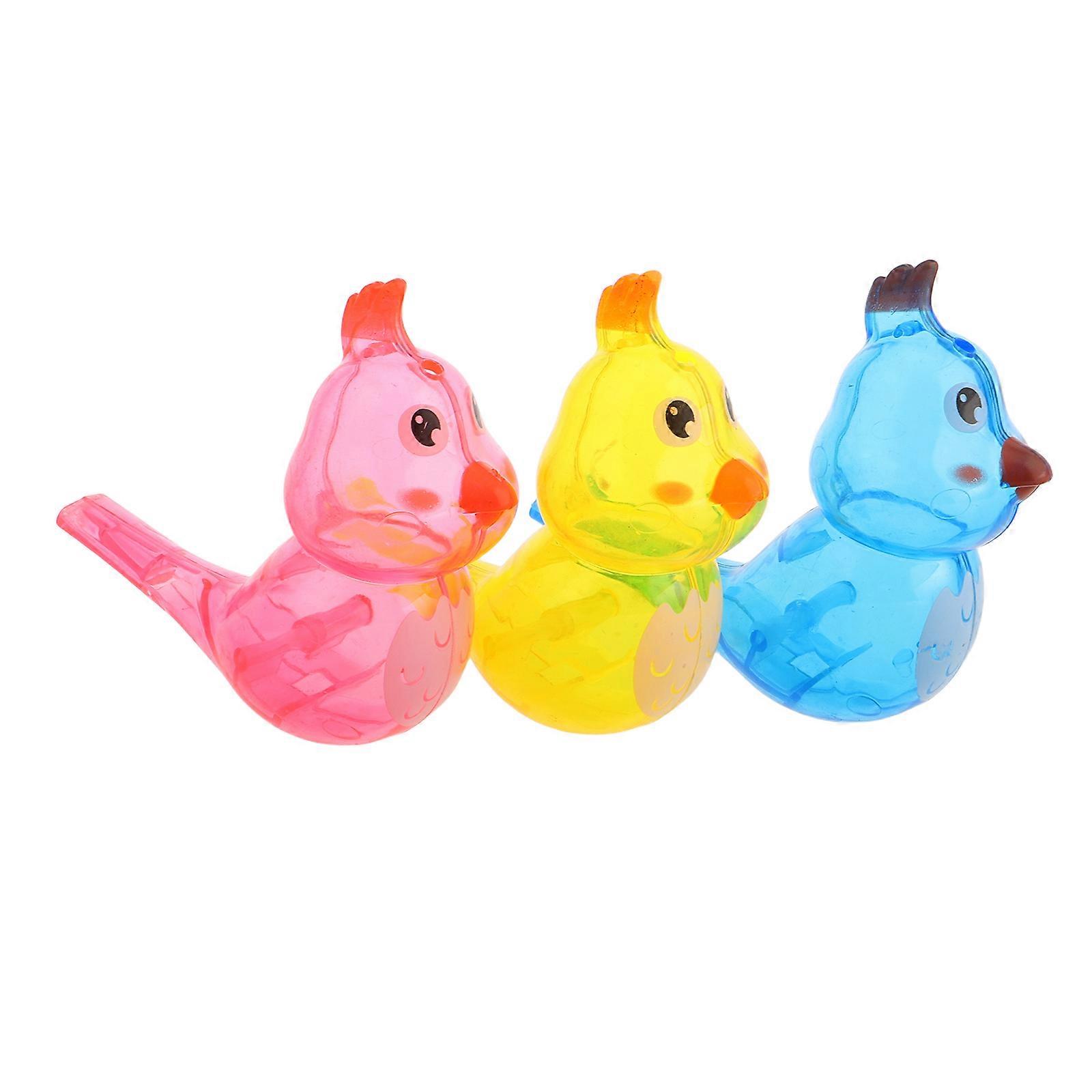 3pcs Bird Shaped Water Whistles with Engaging Sounds for Language Development – Safe, Adorable Design for Family Gatherings, Outdoor Play, and Party
