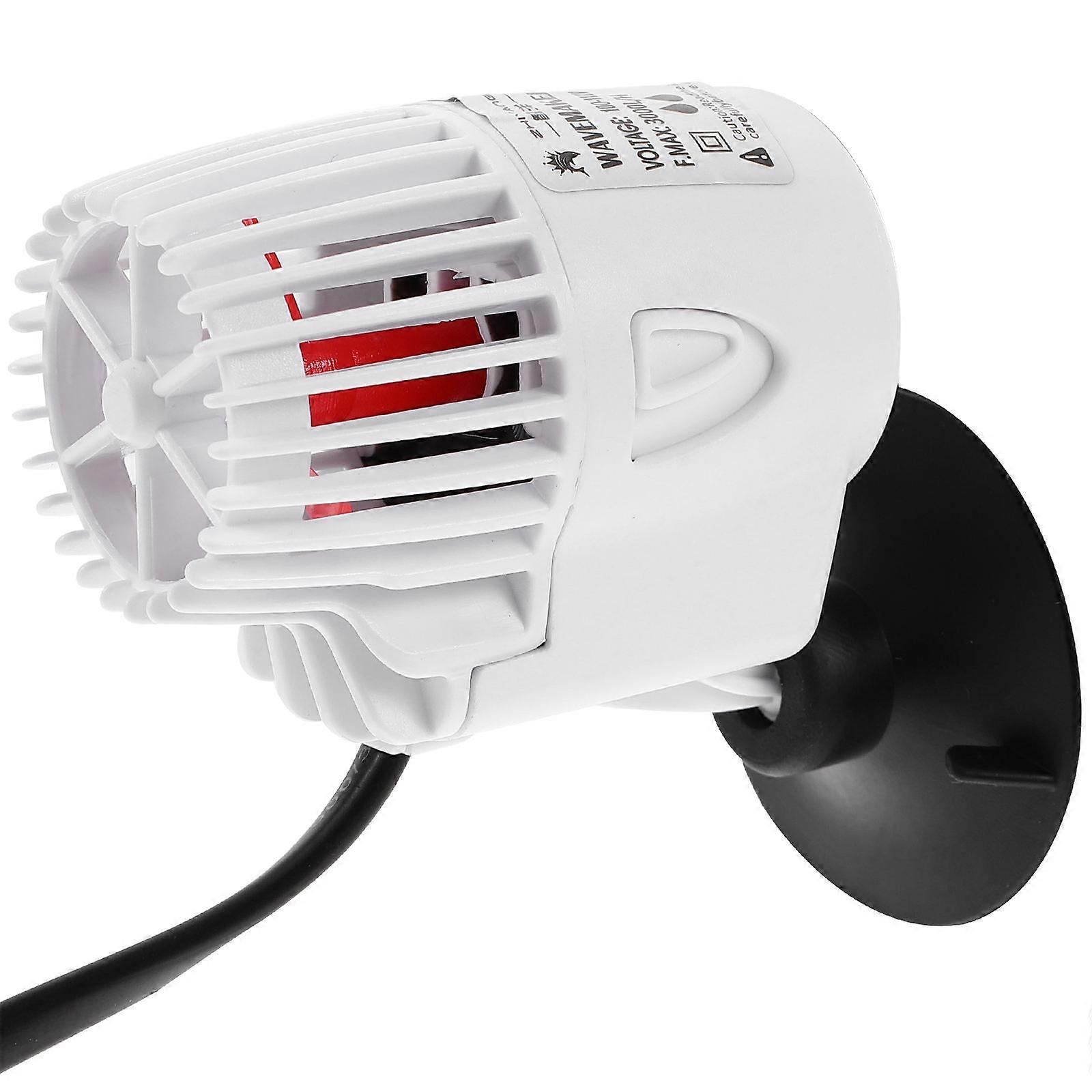 Underwater Wave Maker For Aquarium Care And Fish Enthusiasts 8.50X8.00X4.00CM White Adjustable Rotation 1Set