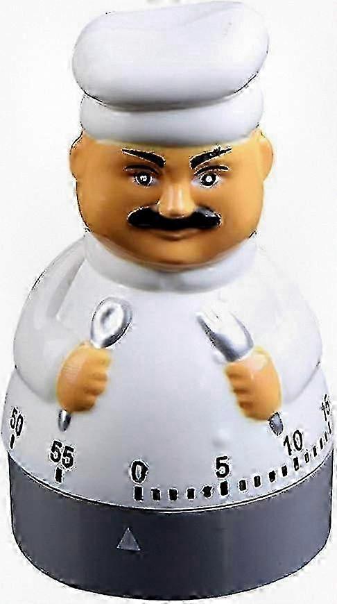 2025 60 Minute Mechanical Kitchen Timer with Loud Alarm - Cooking Countdown Clock