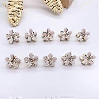 Blumenkristall Haarspangen für Mädchen, Mini Elegantes Design