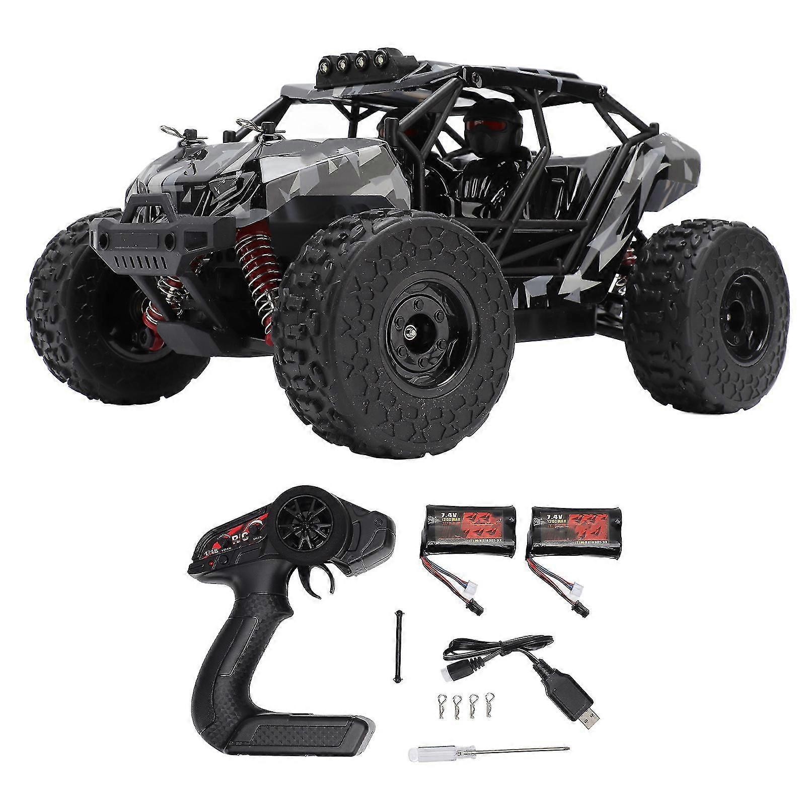 1:18 Scale Off-Road Car with 2.4G Remote - Black