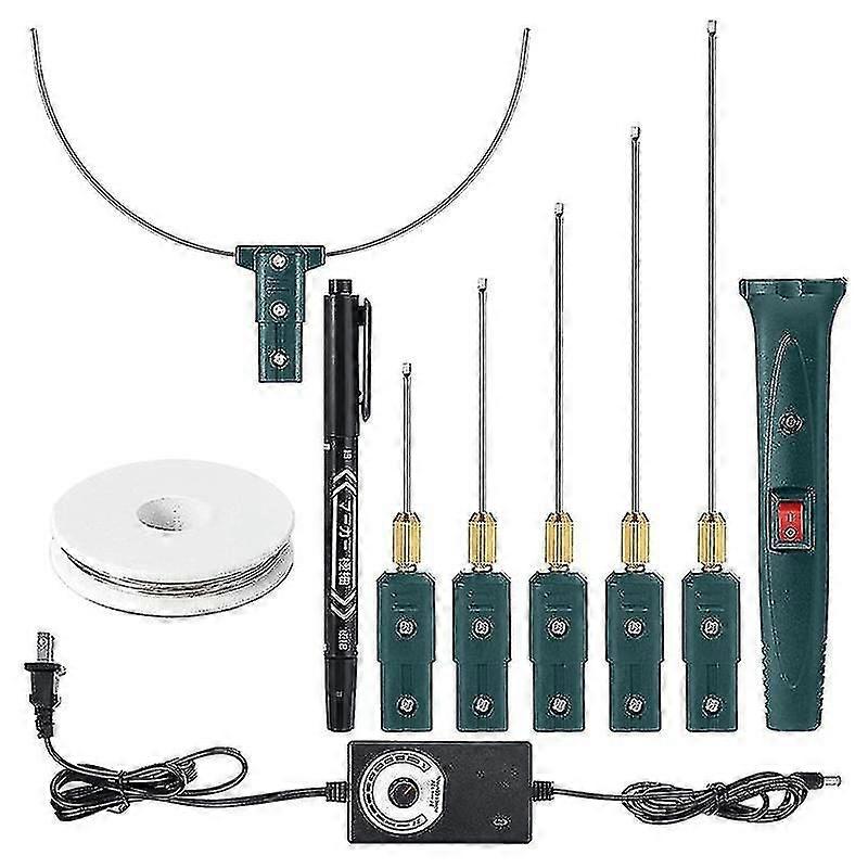Kit de découpe de mousse à fil chaud avec contrôleur de température, découpe électrique 100-240 V/24 W pour l'artisanat d'art