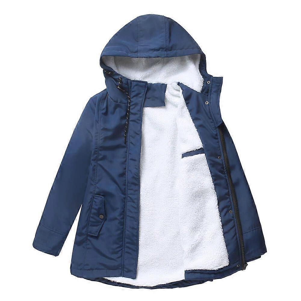 Woman's Winter Long Hooded Cotton Jacket