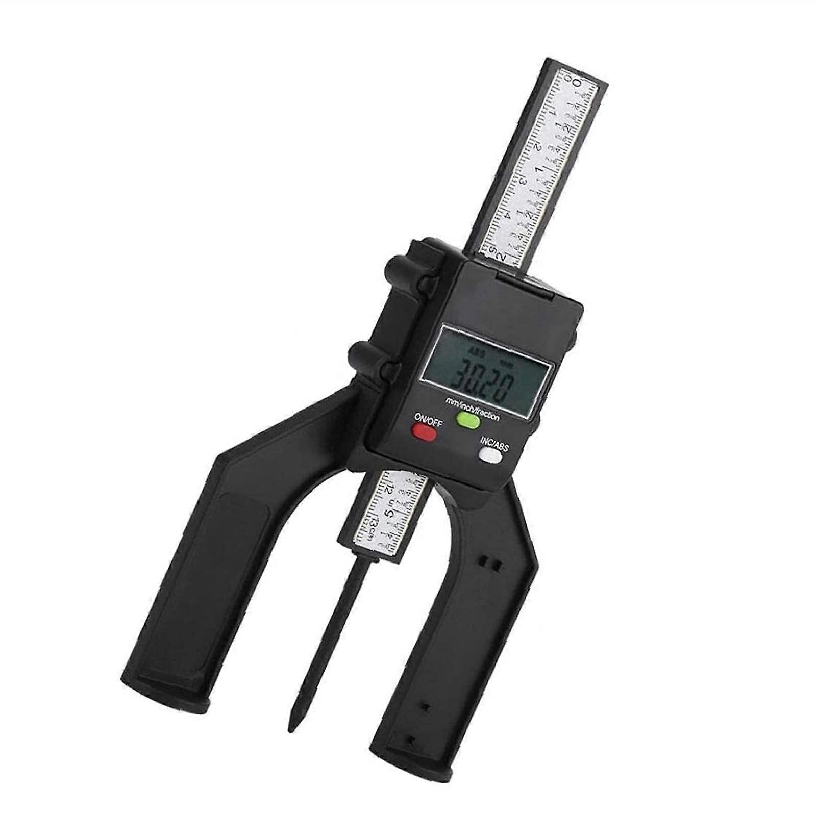 Digital Height Gauge Depth Measuring 080mm ABS Display Self Standing Woodworking Milling Table Milling