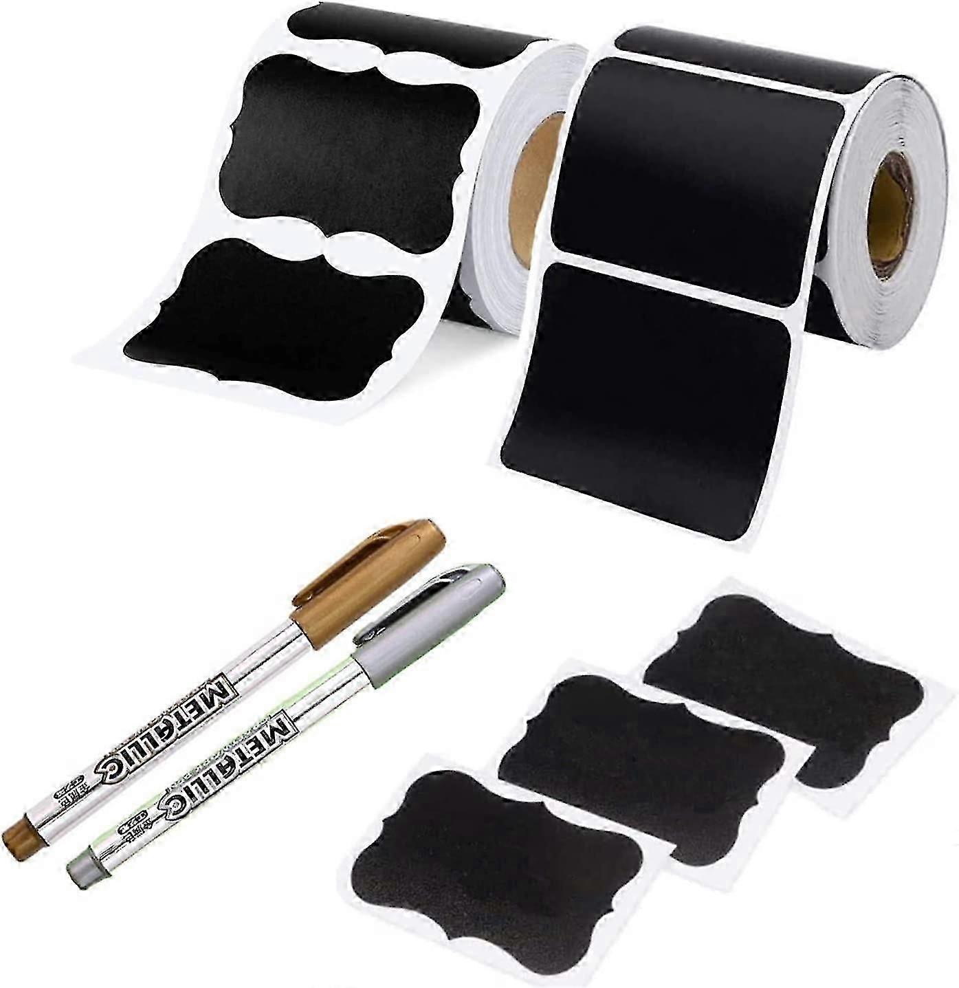 New Products In 2024,chalkboard Labels,black Jar Label Stickers,waterproof Chalkboard Labels,reusable Chalkboard Stickers