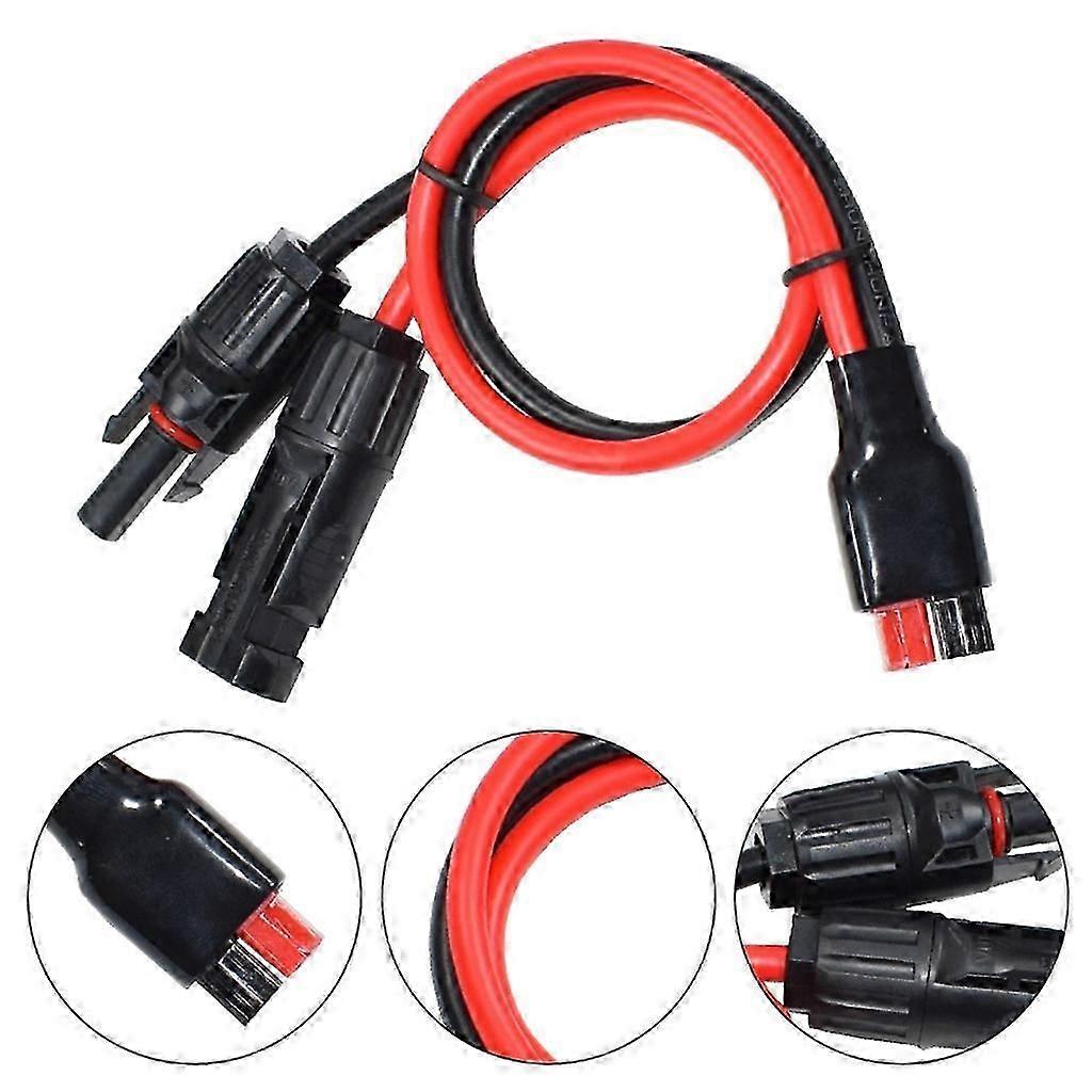 10AWG Solar Panel Cable Power Cord Adapter Andersons to MC 4 Charge Wire
