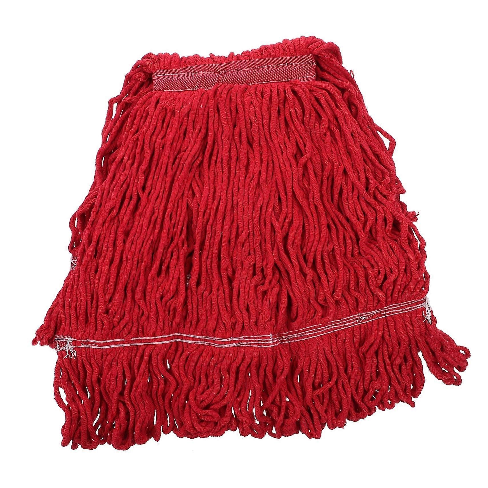 String Head Cotton Yarn Reusable Mop Head for Effective Floor Cleaning, Strong Absorbent, Easy to Install for Floors, Color