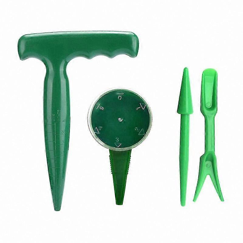 4-Piece Mini Gardening Tool Set for Sowing, Loosening, Digging, and Planting Seeds by Hand