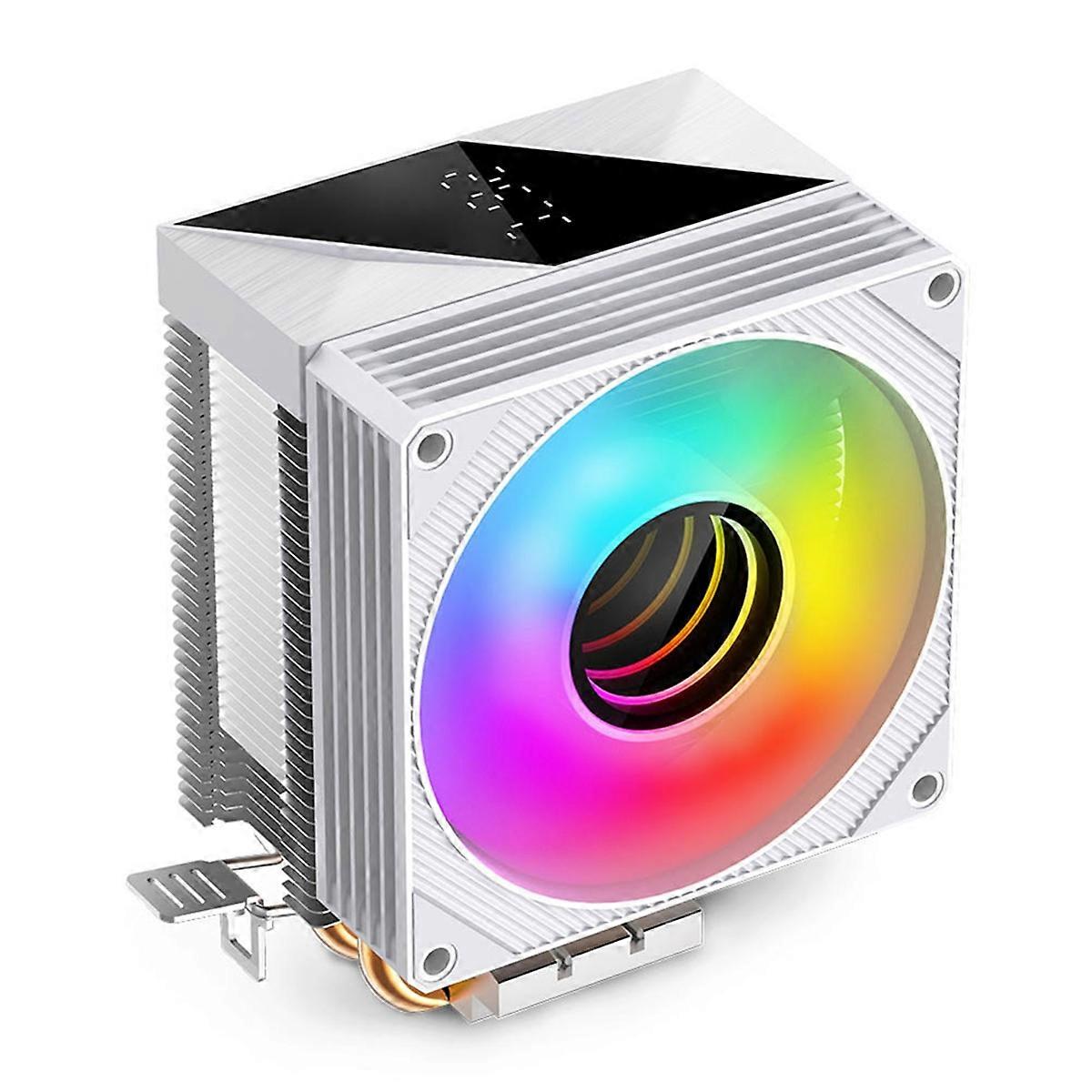 KF200 CPU Cooler ARGB Quiet Fan 2 Heat Pipes Air Radiator for FM1