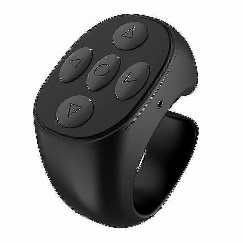 Wireless Fingertip Tooth Remote Control Tool for Scrolling Camera and Page Turning Functionality hwy