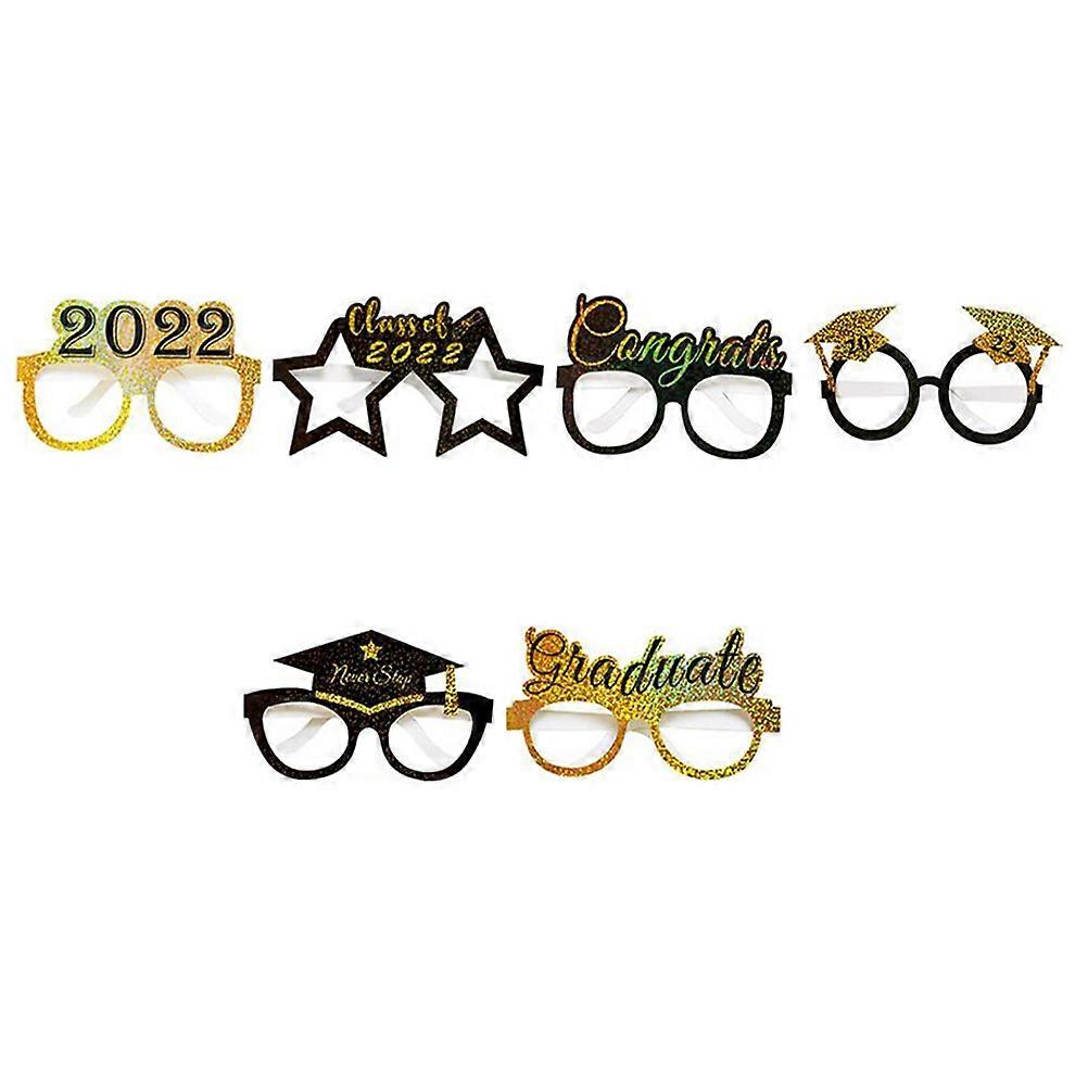 Here's a polished and engaging product description for your **Funny Graduation Party Glasses**:

 

🎉 **6pcs Funny Graduation Party Glasses –