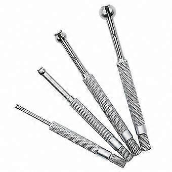 Conjunto de medidores telescópicos de 4 peças de 3-13 mm, medidor de diâmetro interno ajustável para ferramenta de medição manual de furos