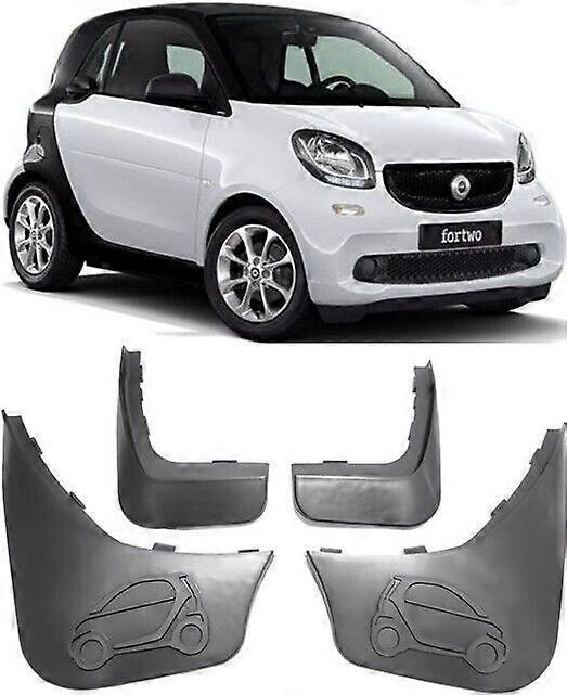 Fantastic Genuine Front & Rear Splash Guards Mud Flaps For 2015-2023 Smart ForTwo W453