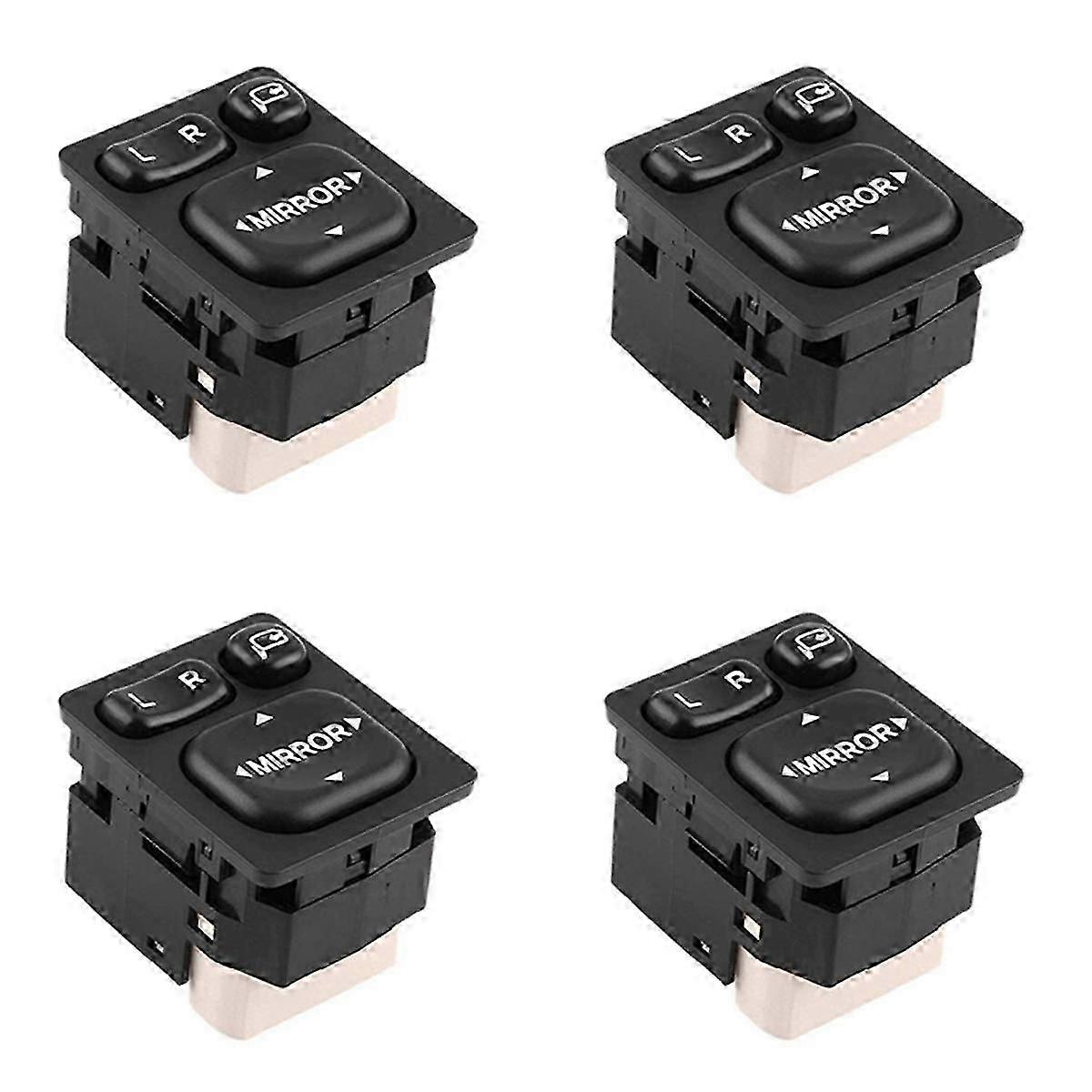 4Pcs Power Folding Mirror Control Switch for 84872-52040